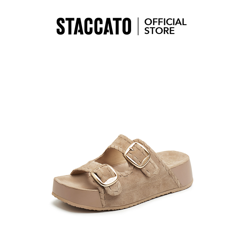  Staccato Womens Birkenstock Slides แบบแตะ Birkenstock รองเท้าผู้หญิง เบิร์คเคนสต็อก EF602 EF603
