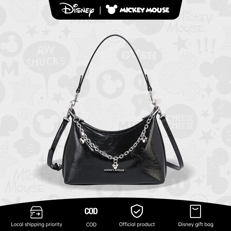 Disney Women's Bag Black แบบสะพายไหล่และขวางตัว แท้ 100%