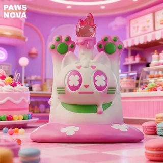 PAWSNOVA Doshii Cat ของแท้ กล่องสุ่มฟิกเกอร์ไฟกลางคืน กดหางเปิดไฟ สุ่ม 1 ตัวต่อกล่อง พร้อมส่ง