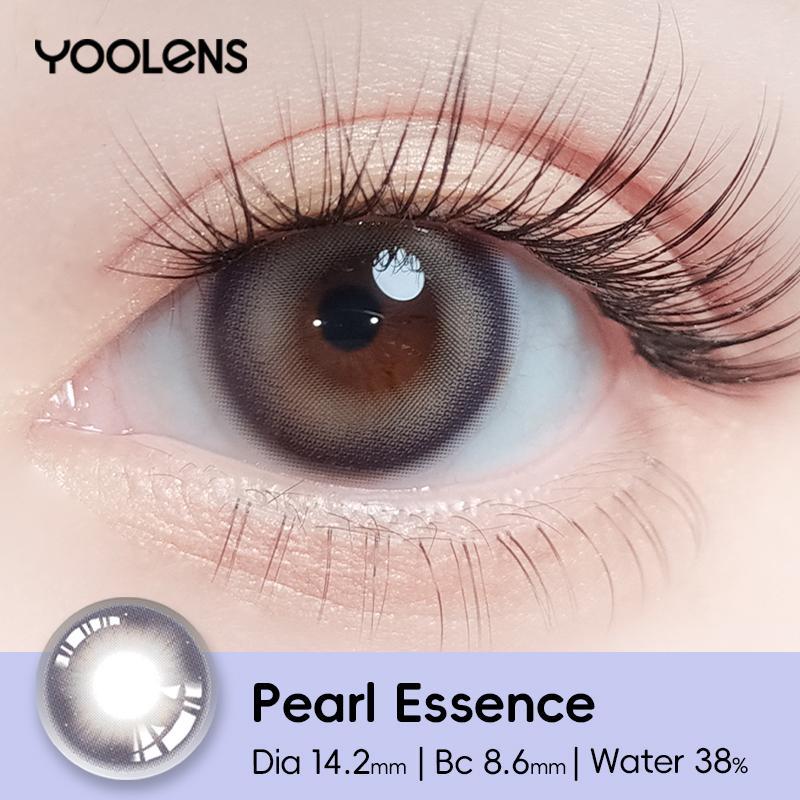 โปรพิเศษ! ซื้อ 2 แถม 1! คอนแทคเลนส์สายฝอ Yoolens รุ่นขายดี Pearl Essence แบบขอบบาง (Light Locking Ed