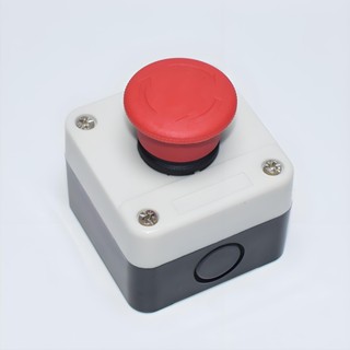 กล่องปุ่มหยุดฉุกเฉิน กล่องกันน้ํา ติดตั้งกล่อง