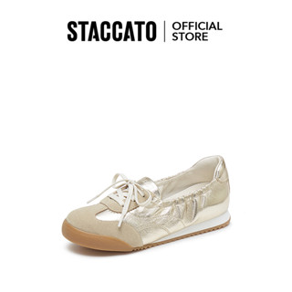 Staccato Gat Sneakers for Women รองเท้าผ้าใบผู้หญิง ส้นแบน E…