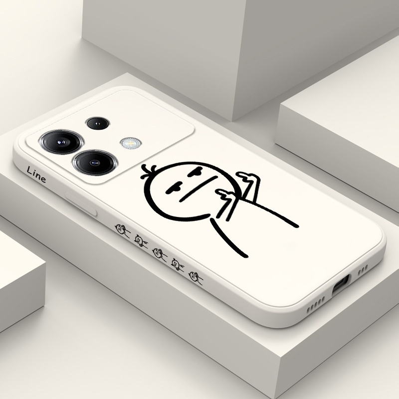 เคสโทรศัพท์เพื่อนตลกสําหรับ Xiaomi Poco F7 X7 M7 Pro Ultra 4G 5G ปลอกอ่อน