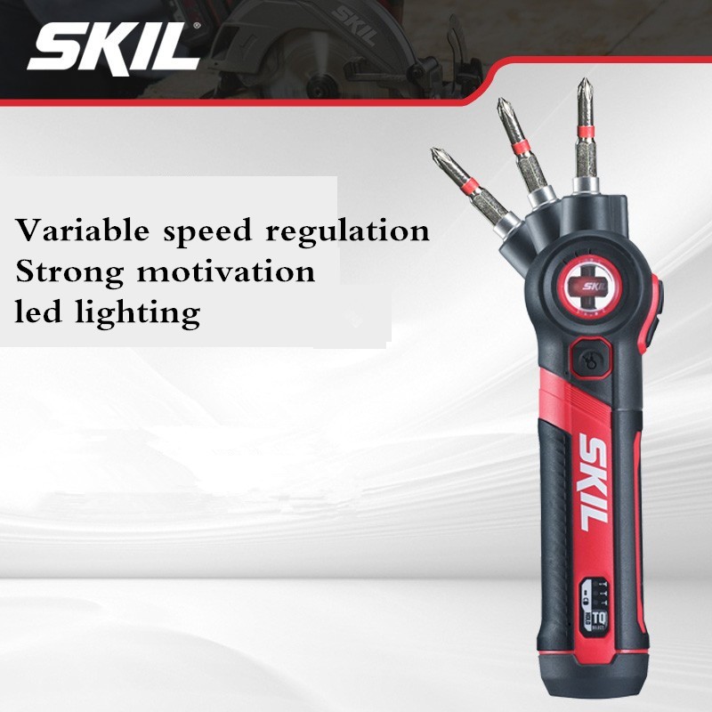 SKIL ชุดเครื่องมือฮาร์ดแวร์ปรับหลายมุมแบบงอได้ ชุดเครื่องมือไขควงไฟฟ้า 5619