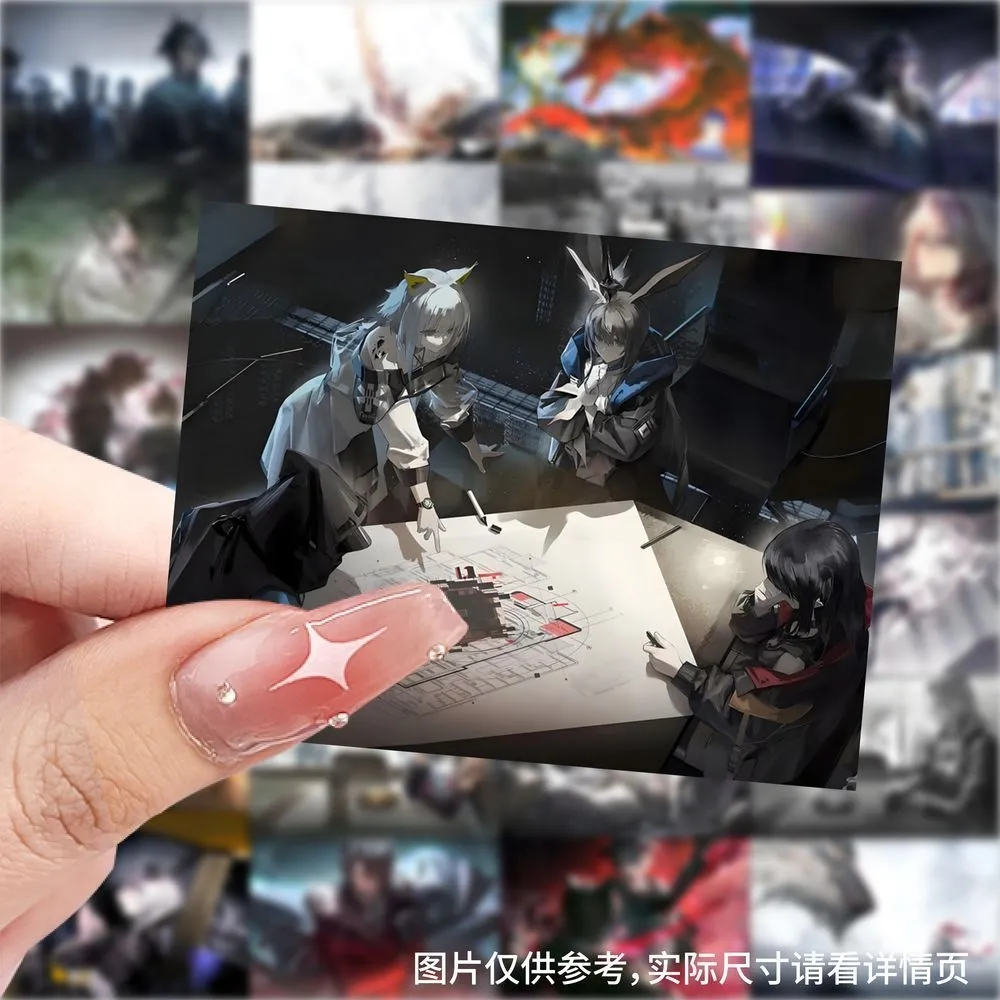 [GUYN] สติ๊กเกอร์ Arknights (60 แผ่น) Muelsyse Tomorrows Ark God Figure High-Value ตัวละครหล่อ Tomor