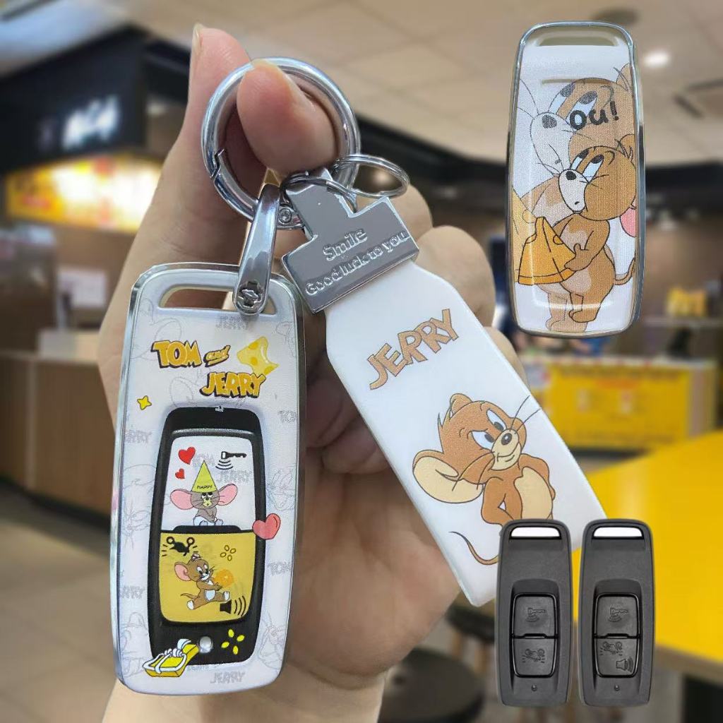 Jerry Honda Locomotive Key Cover adv350 adv150 160 ตะกั่ว125 forza350 fzx150 รีโมทคอนโทรล Key Shell 