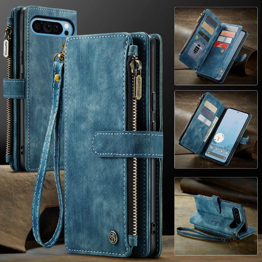 [Flip Card Holder Wallet Leather Case Phone Case] เหมาะสําหรับ Google Pixel 10 9 Pro XL Pixel 8A Pix