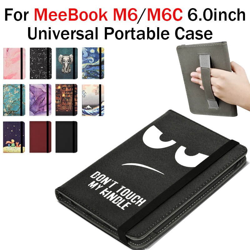 สําหรับ MeeBook M6 M6C 6.0 แฟชั่นคุณภาพสูงฝาครอบกรณี Meebook M6 C E-Reader กันกระแทกมือถือซองหนัง