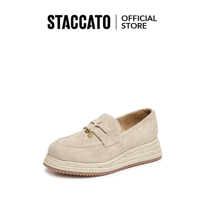 < Modform > Staccato Womens Slip On Loafer Flat Shoes รองเท้าโลฟเฟอร์สวมสบายสำหรับผู้หญิง H2263