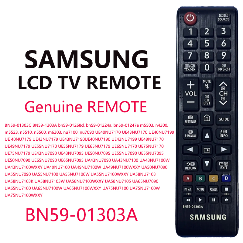 ใหม่ Original BN59-01303A สําหรับ Samsung TV รีโมทคอนโทรล UA43NU7090 UA55NU7100 UA58NU7103K UE43NU7192 UE75NU7172