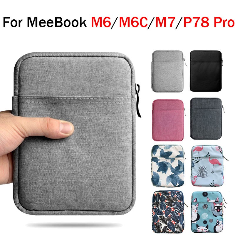 สําหรับ MeeBook M6 M6C 6.0 M7 7.0 P78 Pro 7.8 แฟชั่นผ้ากระเป๋า E-Reader แบบพกพากระเป๋ากระเป๋า