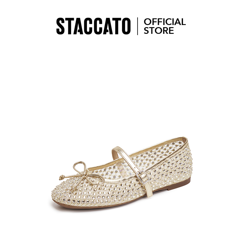 <Vivian Gala> Staccato Mary Jane Ballet Flats รองเท้าแมรี่เจน ส้นแบน นิ้วเท้าเหลี่ยม J2425