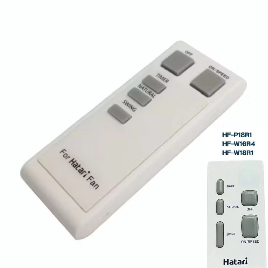 รีโมท,การควบคุมพัดลม HATARI.TYPE 1 พัดลม Hatari แขวนผนัง รีโมทคอนโทรล มาตรฐาน 100%