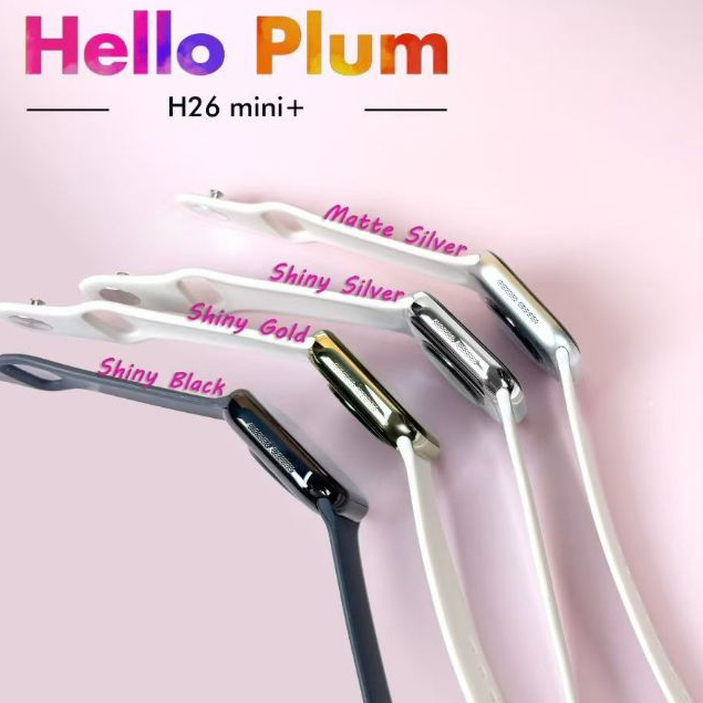 H26 mini + AMOLED พรีเมี่ยมสมาร์ทนาฬิกา Hello Plum H26 PRO + Sersies11 ผู้ชายอัลบั้มภาพบันทึก Smartw