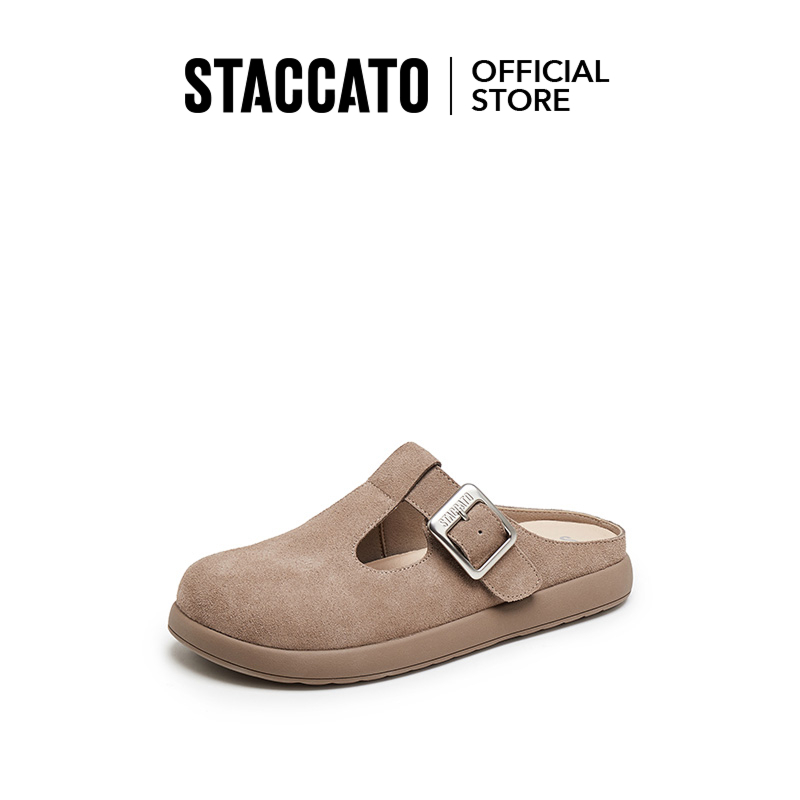 รองเท้าแฟลตแซนดัลสำหรับผู้หญิง Staccato & Birkenstocks  modelo M7059