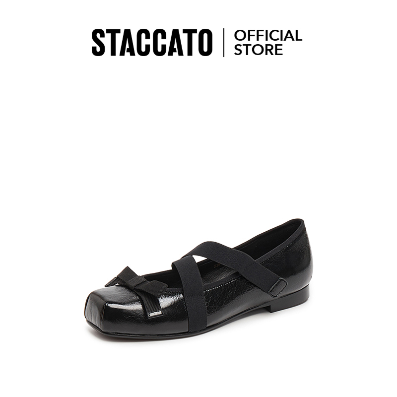 Staccato Women's Mary Jane Flats รองเท้า Mary Jane ส้นแบน ผู้หญิง R2516