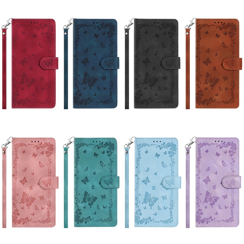 ซองหนังสําหรับ Motorola Moto G G06 G7 G9 Play G56 G67 G86 Power 2024 2025 2026 5G ปลอกฝาครอบโทรศัพท์