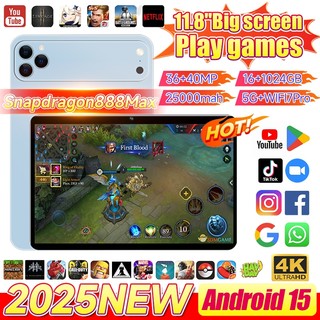 🔥Ship in 12 Hour🔥2026 New Upgrade N80Max Snapdragon888Max 11.8 inch Android 15 16+1TB Tablet 8Core WIFI 5G Google