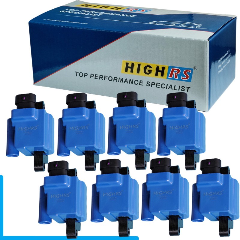 ชุดคอยล์จุดระเบิด 8 ชิ้น 12558693 D581 UF271 สําหรับ Chevrolet Silverado GMC Yukon Sierra 4.8L 5.3L 