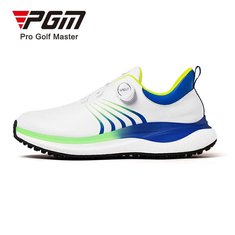 PGM GOLF รองเท้าผ้าใบ พิเศษด้วยฟองน้ำและสายรัดแบบลูกบิด ออกแบบเพื่อกันน้ำและความนุ่มสบาย