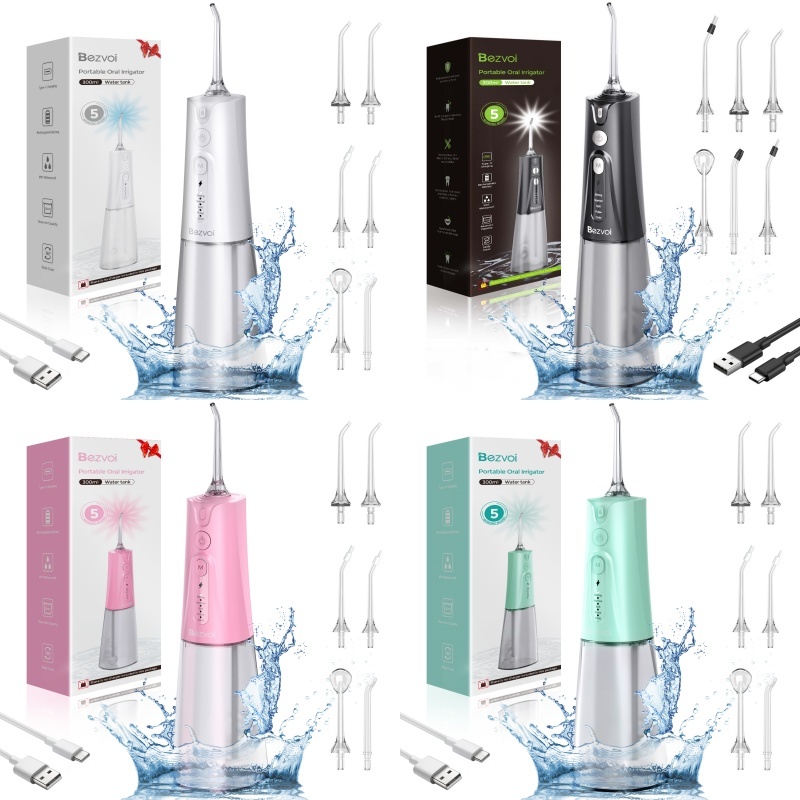 สุขอนามัยช่องปากสะอาดลึกระดับไฮเอนด์, แบตเตอรี่ความจุขนาดใหญ่, Bezvoi Y207 ไหมขัดฟันมือถือเครื่องปิดผนึกน้ําสําหรับฟันเหงือกวงเล็บการดูแลโพรง