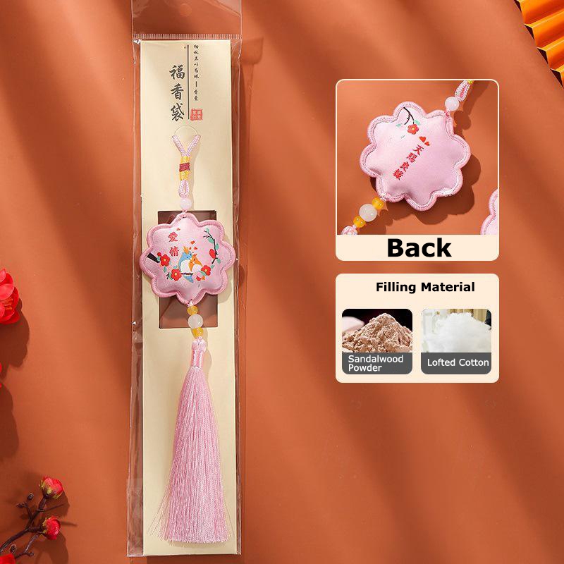 สไตล์จีน Peace Blessings ชุด DIY เพื่อการทำแอมเบลท์แบบครอสสติช อุปกรณ์ครบเซ็ต เป็นของขวัญพิเศษสำหรับคนรักและเพื่อนสนิท - รูปที่ 6