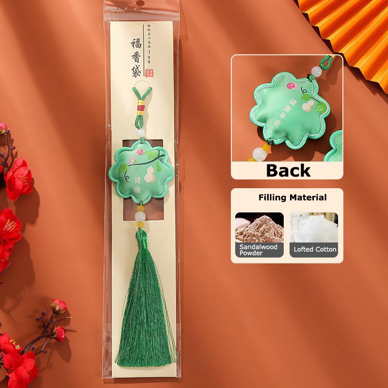 สไตล์จีน Peace Blessings ชุด DIY เพื่อการทำแอมเบลท์แบบครอสสติช อุปกรณ์ครบเซ็ต เป็นของขวัญพิเศษสำหรับคนรักและเพื่อนสนิท - รูปที่ 3