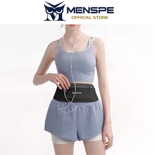 Menspe กระเป๋าคาดเอวสำหรับเล่นกีฬาอเนกประสงค์ น้ำหนักเบา ไร้รอยต่อ กันน้ำ และสะท้อนแสง กระเป๋าคาดเอวสำหรับวิ่งกลางแจ้ง