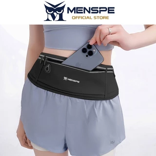 Menspe กระเป๋าคาดเอวสำหรับเล่นกีฬาอเนกประสงค์ น้ำหนักเบา ไร้รอยต่อ กันน้ำ และสะท้อนแสง กระเป๋าคาดเอวสำหรับวิ่งกลางแจ้ง