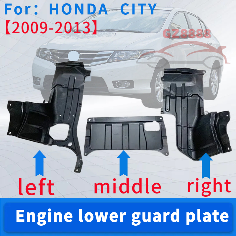 Honda City เครื่องยนต์ภายใต้สําหรับ Honda City 2009 2010 2011 2012 2013 TM0 GM2 gm3