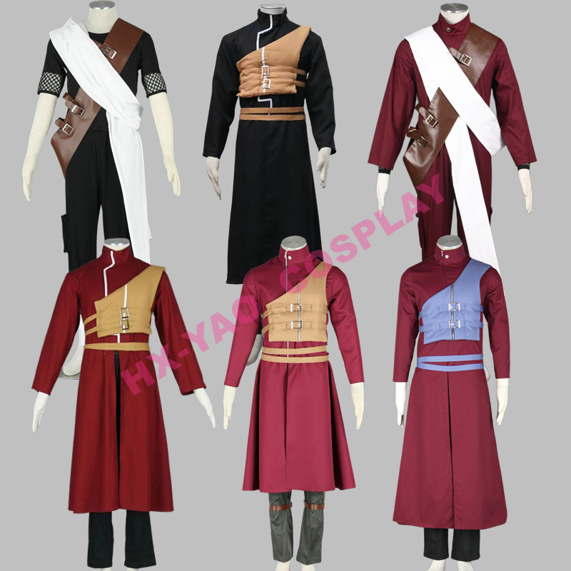 【HX-YAO】Gaara cosplay costumes Naruto The fifth generation of Kazekage เครื่องแต่งกายคอสเพลย์