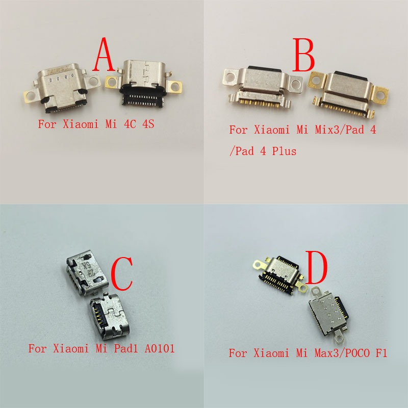 1-5 ชิ้นปลั๊กเชื่อมต่อ Usb สําหรับ Xiaomi Mi หมายเหตุ 2 Mix Max 3 Pad 1 4 Plus POCO โทรศัพท์ F1 A010