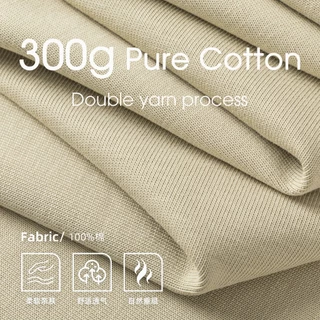 300g เสื้อยืดคอกลม แขนสั้น สไตล์อัจฉริยะ สำหรับทั้งผู้หญิงและผู้ชาย เสื้อยืดสมาร์ททีเชิ้ต เสื้อยืด Oversize ผู้หญิง ชาย