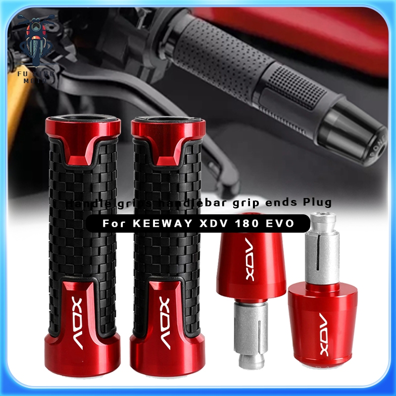CNC รถจักรยานยนต์ 22 มม. ปลอกแฮนด์ปลายแฮนด์ ปลั๊กสําหรับ keeway xdv 180 evo