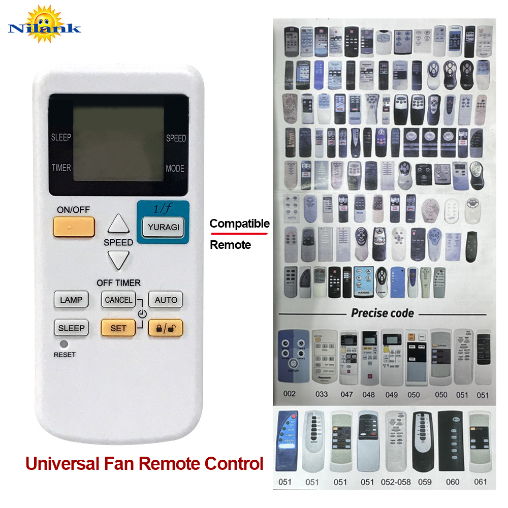 Remote รีโมทพัดลม ครอบจักรวาล FAN-2898Nl เหมาะสำหรับพัดลมไฟฟ้าในเอเชียตะวันออกเฉียงใต้