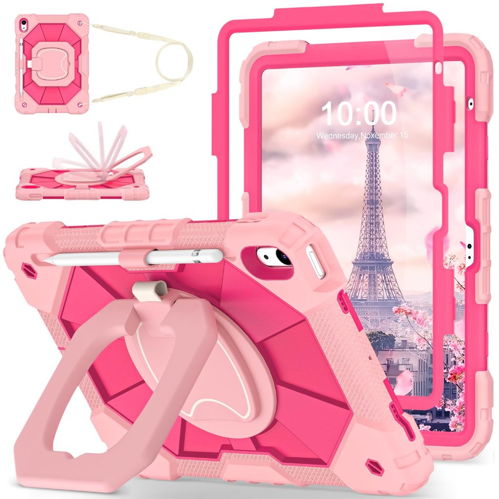 NEOMIXX เคสแท็บเล็ตสําหรับ Apple iPad (A16) 11th/10th/9th/8th/7th/6th/5th Generation 11/10.9/10.2/9.7" นิ้ว, เคส iPad Mini, iPad Air 13"/11" ฝาครอบ Pro/10.9"