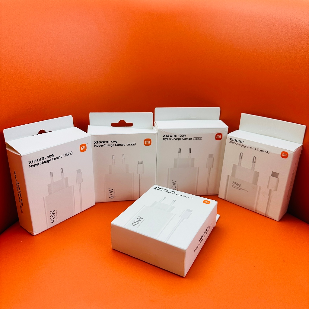 Original Xiaomi 33W 45W 67W 90W 120W Turbo Charger EU Fast Charging Adapter 6A USB C สําหรับ Mi 15 1