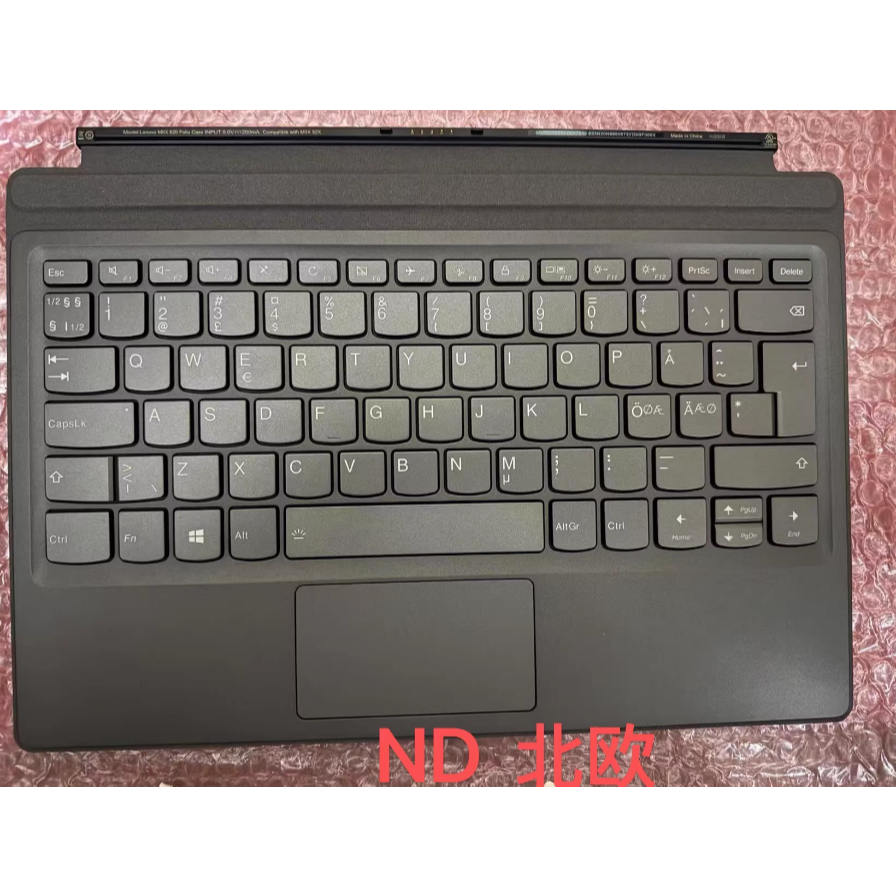 Lenovo MiIX 520-12ISK 520-12IKB 510-12ISK 510-12IKB คีย์บอร์ด Floio US - รูปที่ 5