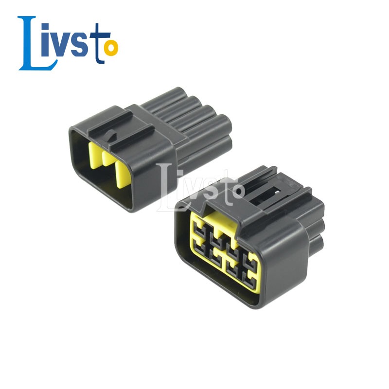 1pcs 8 Pin Furukawa กันน้ํา Auto Connector 2.3 มม.หญิงชายปลั๊ก FW-C-8M-B FW-C-8F-B DJ7081Y-2.3-21 G8