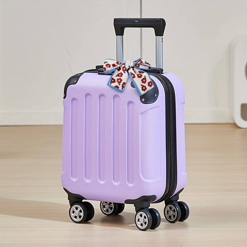Turqgast Bow Ribbon Suitcase 14 นิ้วกระเป๋าเดินทางขนาดเล็ก