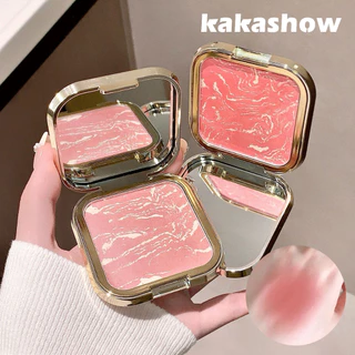 KAKASHOW Blush Palette - Natural Matte สไตล์เกาหลี Nude แต่งหน้า Cheek, Smooth สีที่แม่นยํา Payoff ติดทนนานกันน้ํา Smudgeproof C599