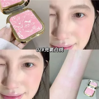 KAKASHOW Blush Palette - Natural Matte สไตล์เกาหลี Nude แต่งหน้า Cheek, Smooth สีที่แม่นยํา Payoff ติดทนนานกันน้ํา Smudgeproof C599