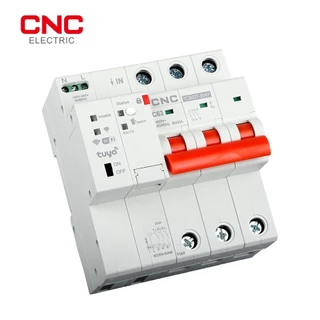 TUYA MCB WIFI Metering Circuit Breaker Smart Life Timer รีโมทคอนโทรลอัตโนมัติไร้สาย Interruptor Reclosing สวิทช์