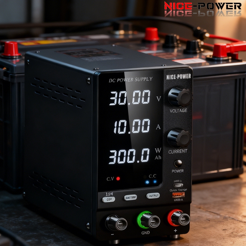 KUAIQU  SPPS-C3010C สวิตช์พาวเวอร์ซัพพลายชาร์จแบตเตอรี่ DC Power Supply 30V 10A 12V 24V 30V 10A OCP 