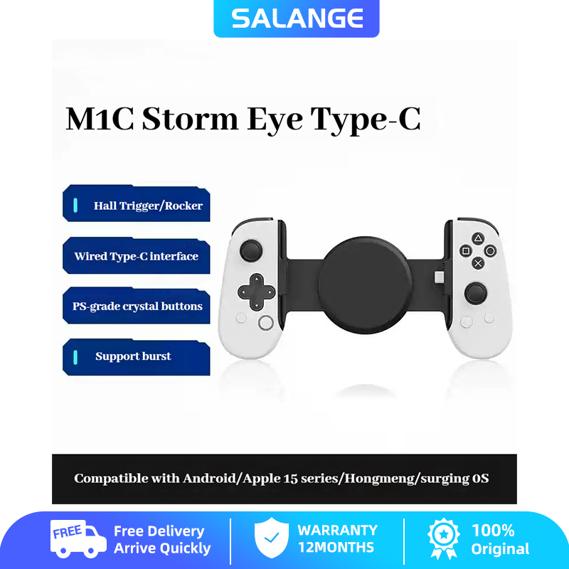 【Thailand Delivery】SALANGE LeadJoy M1B /M1C Gamepad Android iOS Gaming Controller Hall Effect จอยสติ
