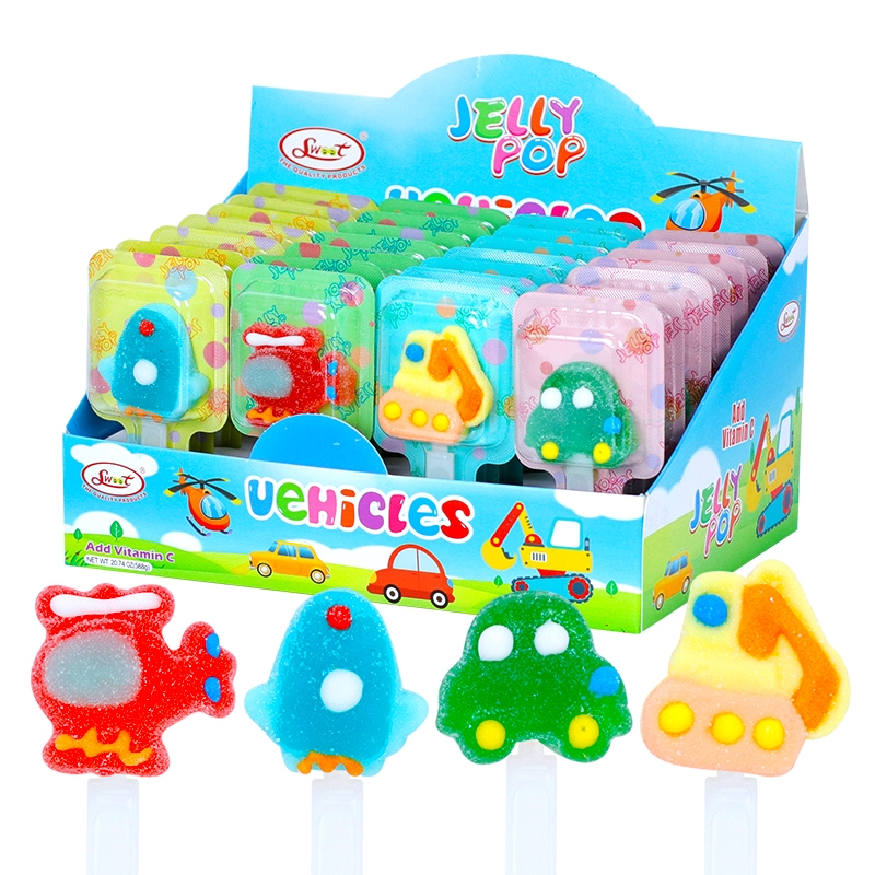 SWOOT Sea World Lollipops, FDA ลูกอมผลไม้, jelly gummy, ขนมสําหรับเด็ก, ขนมปาร์ตี้, ลูกอมชนิดบรรจุกล่อง