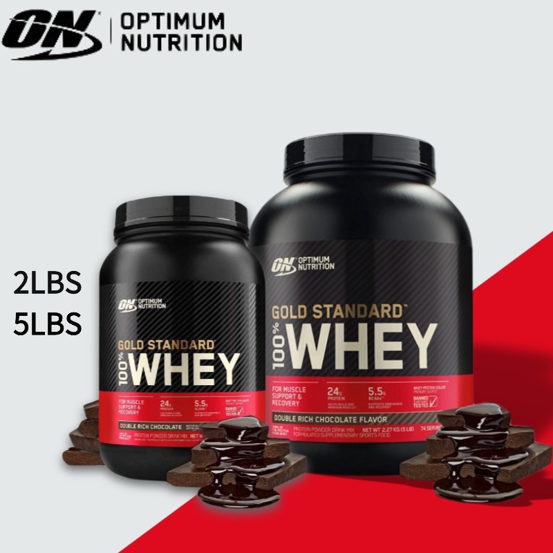 ON Optimum Nutrition Gold Standard เวย์โปรตีน 100% [2LBS/5LBS]