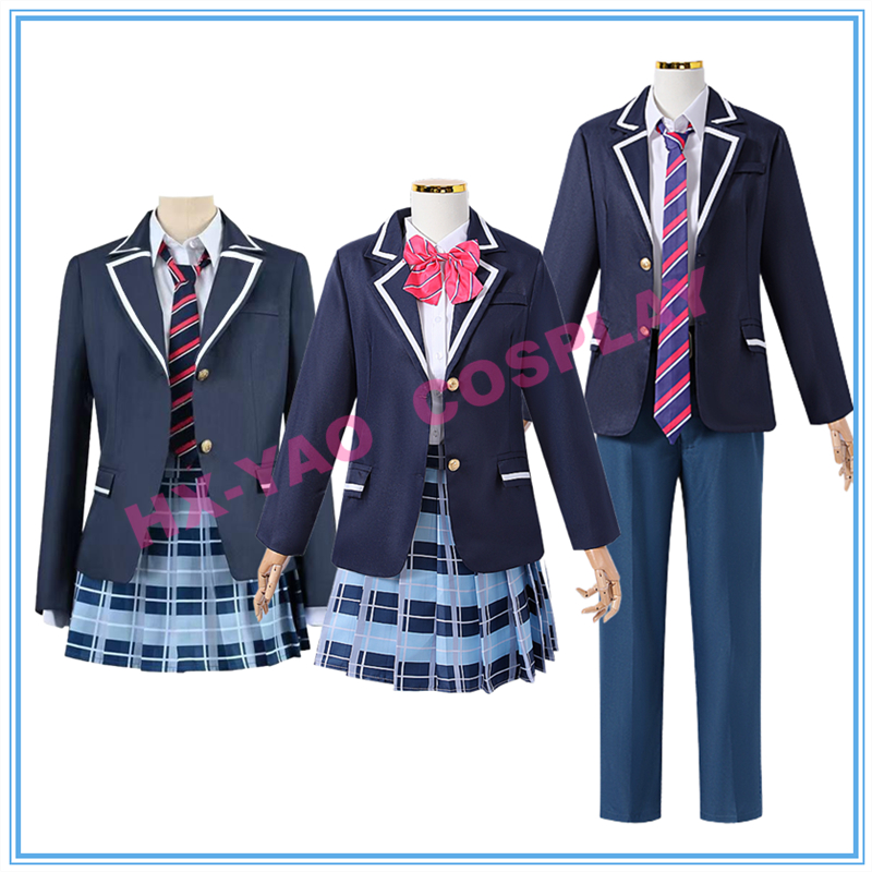 【HX-YAO】PJSK cosplay costumes Shiraishi An Kusanagi Nene Aoyagi Toya คอสเพลย์ อะนิเมะ เครื่องแต่งกาย