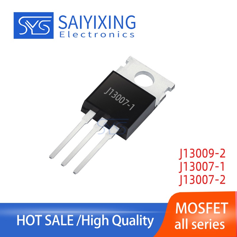 ยี่ห้อใหม่ J13009-2 J13007-1 J13007-2 TO-220 สวิทช์ In-Line Triode