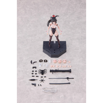 Sushing 1/12 Rabbit Quick Response Squads Strong Attacker Akizuki (ศิลปะ)